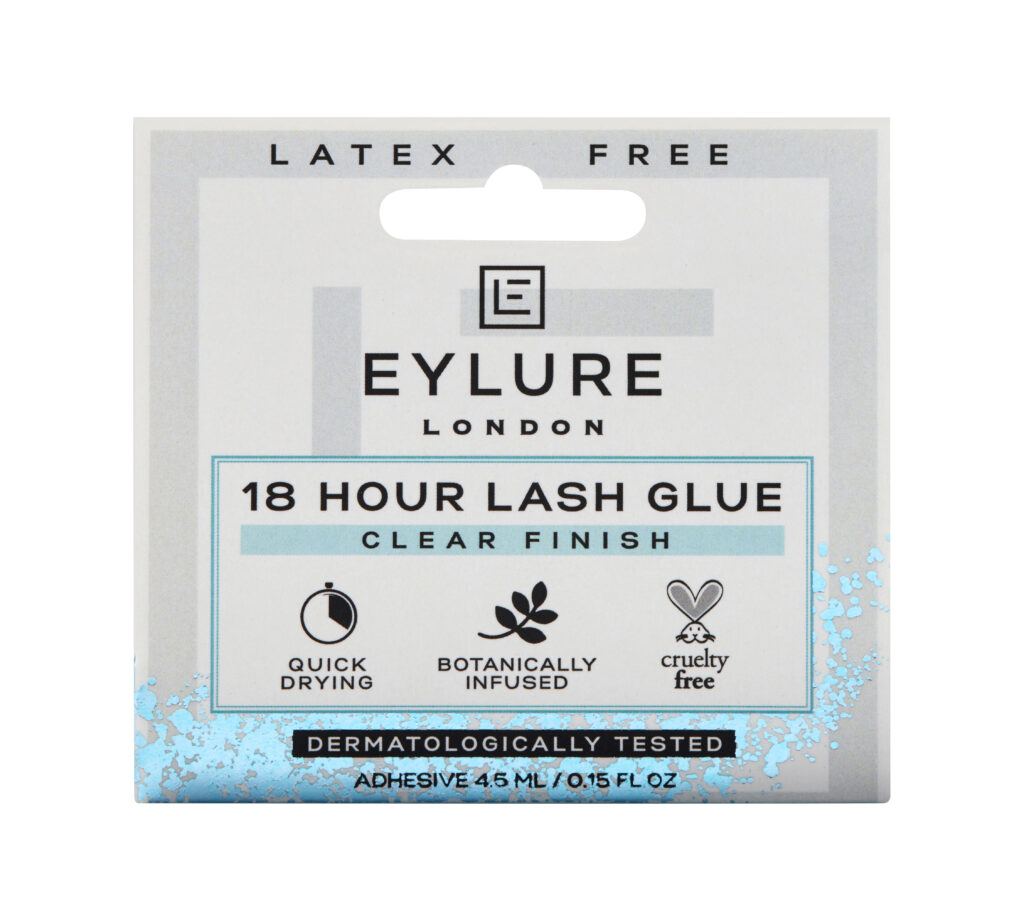 6 kpl Eylure 18H Lash Glue Acrylic Clear 4,5ml Love Beauty oy