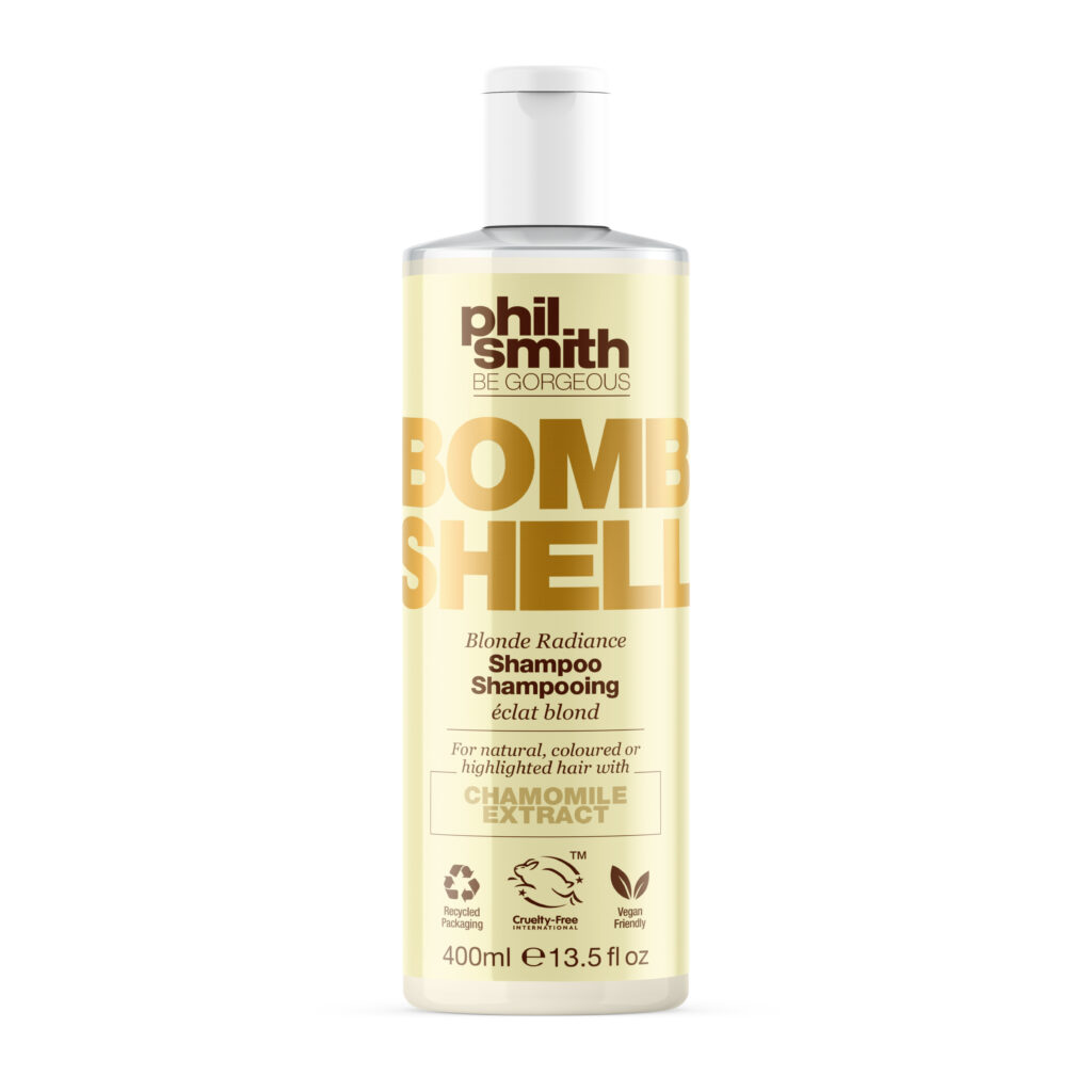 4kpl Phil Smith Bombshell Blonde Radiance Shampoo 400ml Love Beauty oy