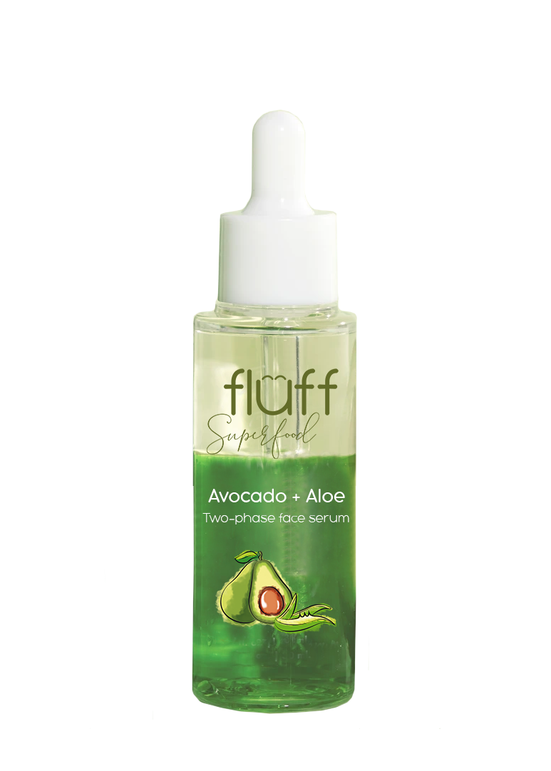 3 KPL Fluff Aloe And Avocado Booster Two phase Face Serum 40 Ml 